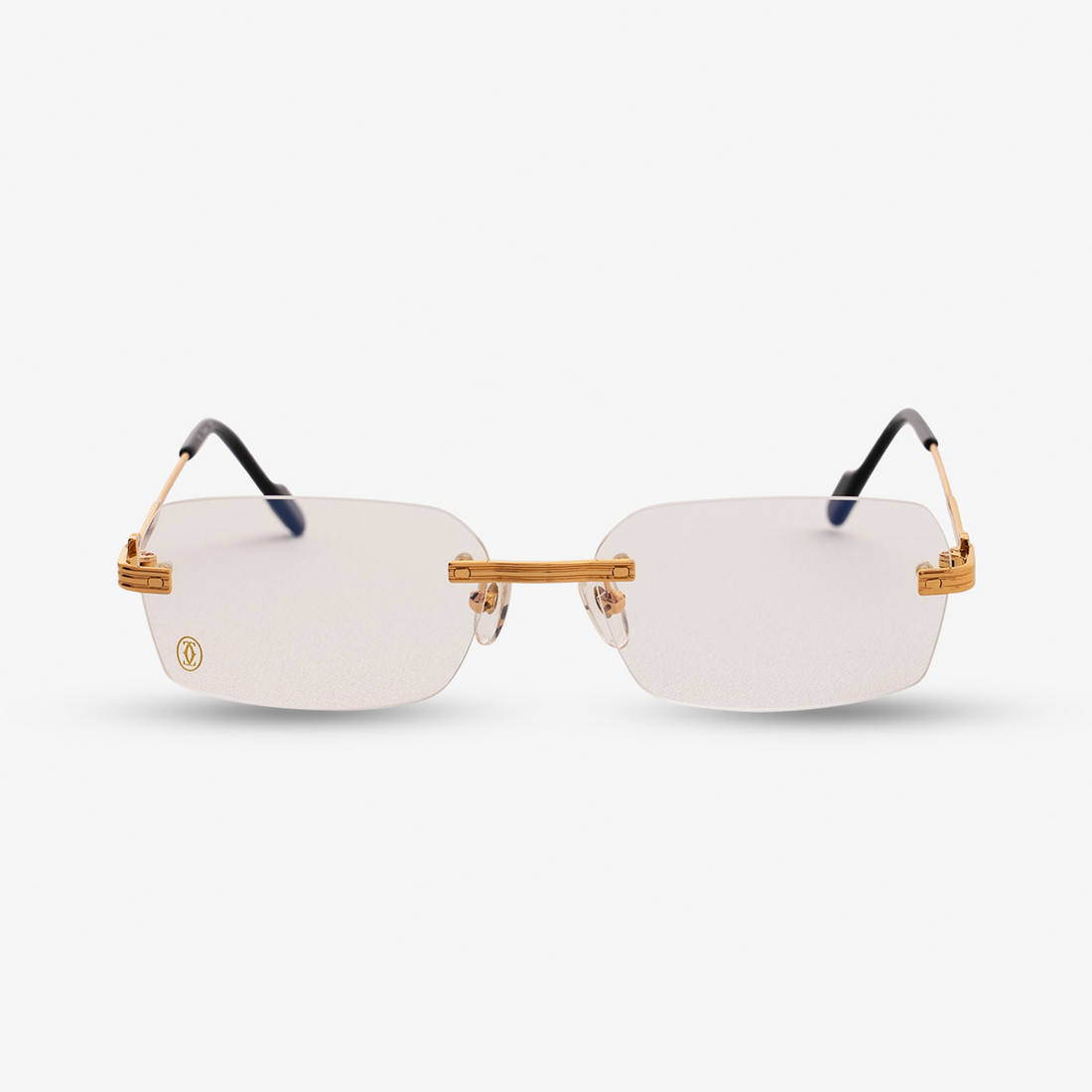 Cartier C frame Clear Lens Glasses