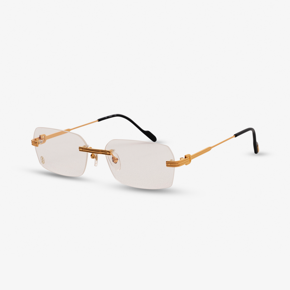 Cartier C frame Clear Lens Glasses