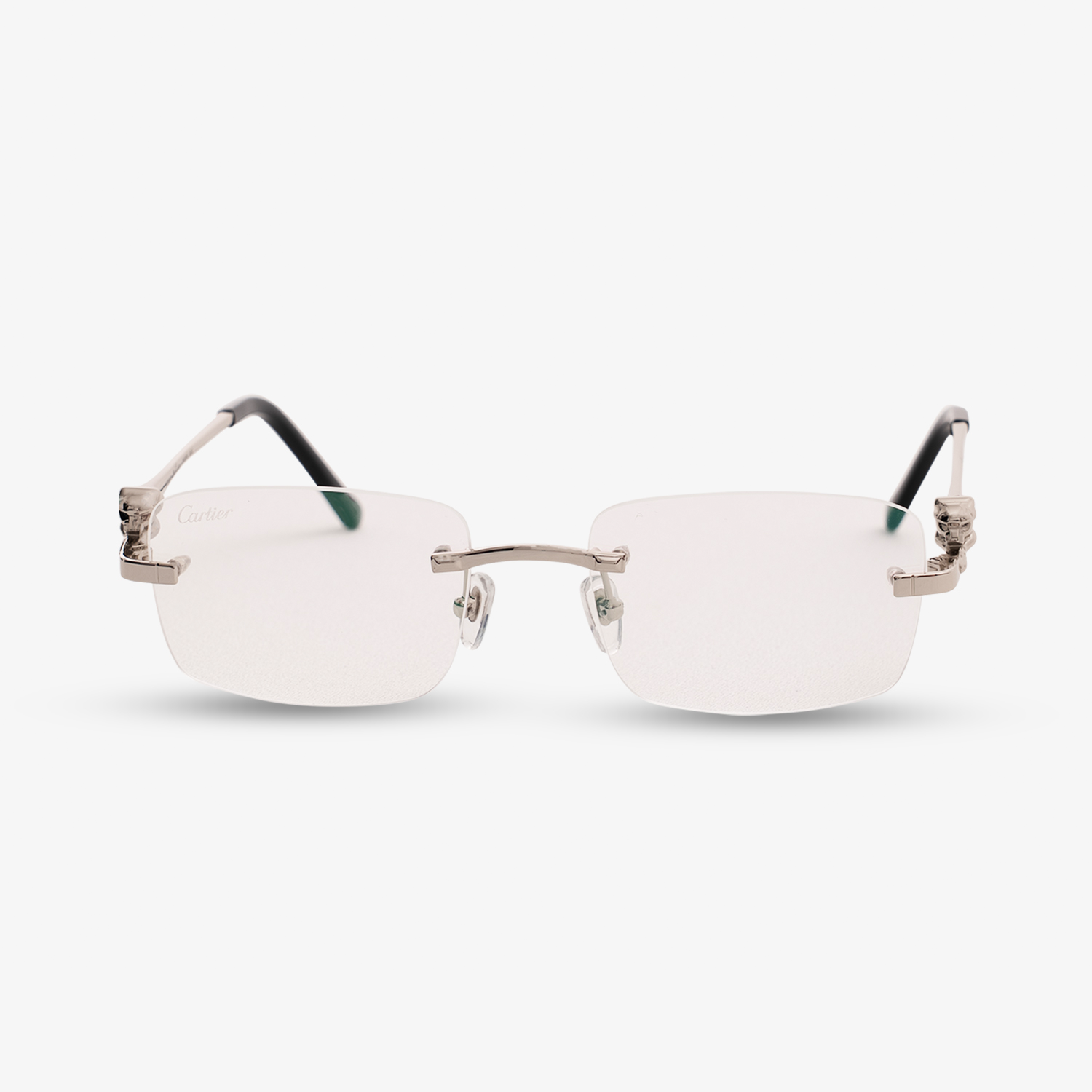 Cartier Panthere frame Clear Lens Glasses